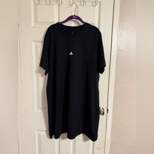 Adidas Women Classic Black T shirt Dress